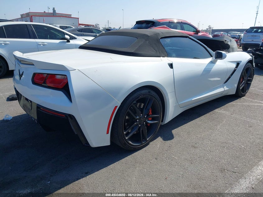 2017 Chevrolet Corvette VIN 1G1YK3D76H5116008 IAAI salvage auction — FRONT END, Salvage (Arizona), sold $11,900 on 2026-07-30 (photo 4)