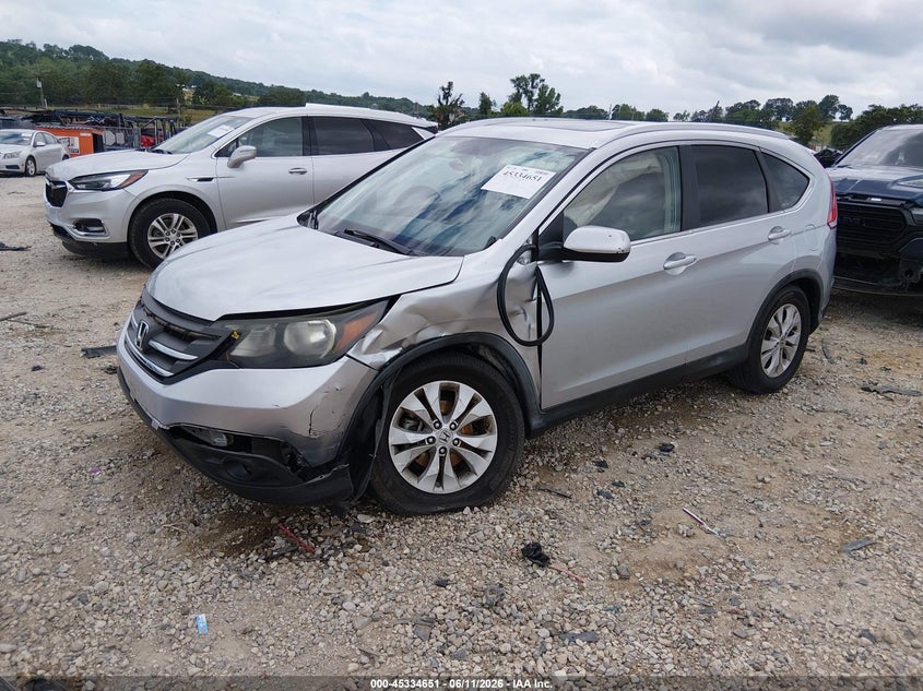 2012 Honda Cr-v VIN 2HKRM4H71CH610629 IAAI salvage auction — FRONT END, Clear (Arkansas), sold $2,150 on 2026-07-09 (photo 2)