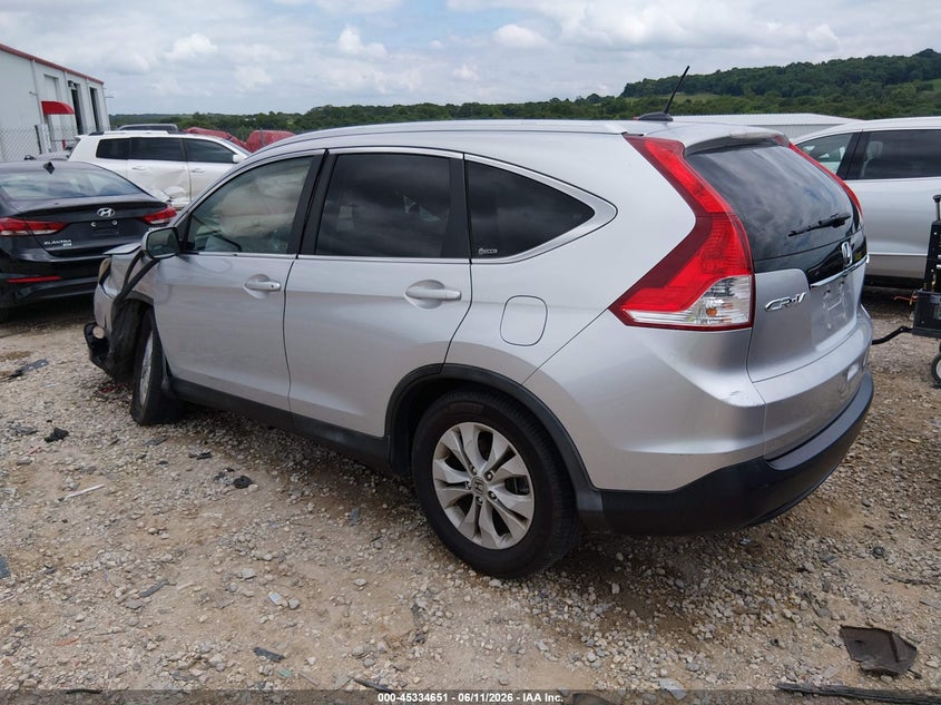 2012 Honda Cr-v VIN 2HKRM4H71CH610629 IAAI salvage auction — FRONT END, Clear (Arkansas), sold $2,150 on 2026-07-09 (photo 3)