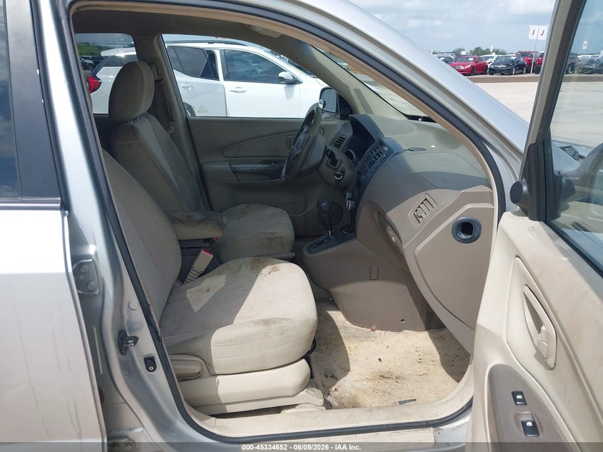2007 Hyundai Tucson VIN KM8JM12B17U646496 IAAI salvage auction — FRONT END, Salvage (Texas), sold $725 on 2026-07-13 (photo 5)