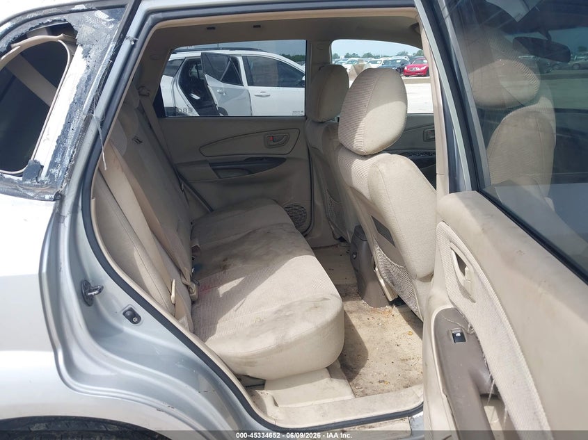 2007 Hyundai Tucson VIN KM8JM12B17U646496 IAAI salvage auction — FRONT END, Salvage (Texas), sold $725 on 2026-07-13 (photo 8)