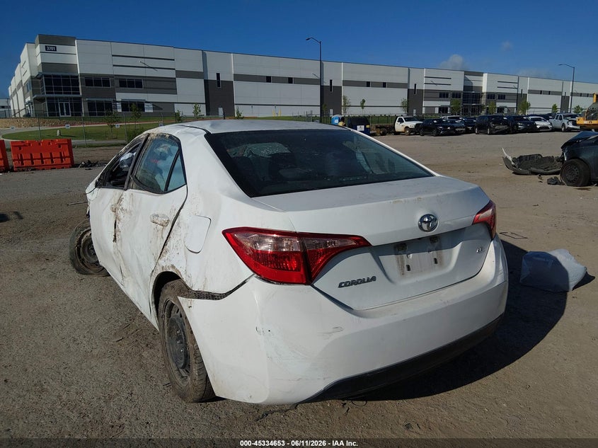 2019 Toyota Corolla VIN 5YFBURHE4KP885247 IAAI salvage auction — ROLLOVER, Salvage (Texas), sold $25 on 2026-07-28 (photo 3)