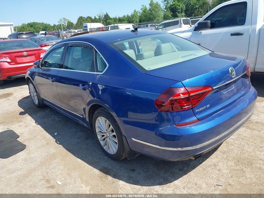 2017 Volkswagen Passat VIN 1VWBT7A39HC080083 IAAI salvage auction — FRONT END, Salvage Title, sold $2,250 on 2026-07-29 (photo 3)