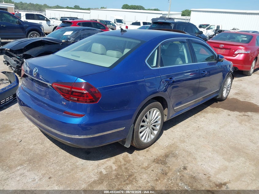 2017 Volkswagen Passat VIN 1VWBT7A39HC080083 IAAI salvage auction — FRONT END, Salvage Title, sold $2,250 on 2026-07-29 (photo 4)