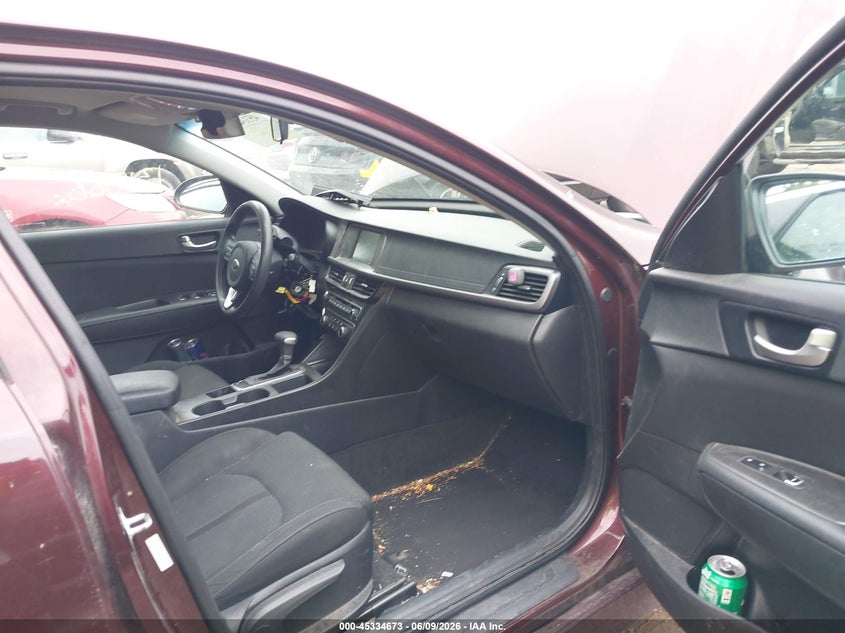 2018 Kia Optima VIN 5XXGT4L33JG181811 IAAI salvage auction — THEFT, Salvage Title, sold $1,000 on 2026-07-29 (photo 5)