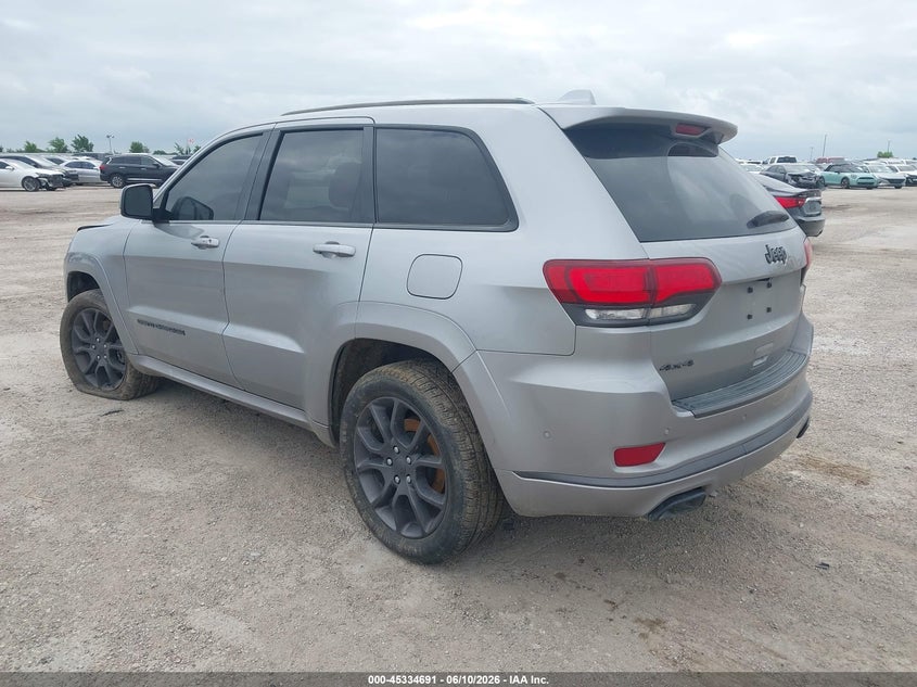 2020 Jeep Grand cherokee VIN 1C4RJFCT4LC136292 IAAI salvage auction — FRONT END, Salvage (Texas), sold $8,000 on 2026-07-31 (photo 3)