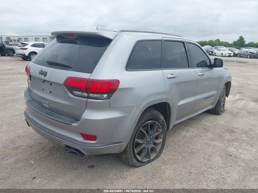 2020 Jeep Grand cherokee VIN 1C4RJFCT4LC136292 IAAI salvage auction — FRONT END, Salvage (Texas), sold $8,000 on 2026-07-31 (photo 4)