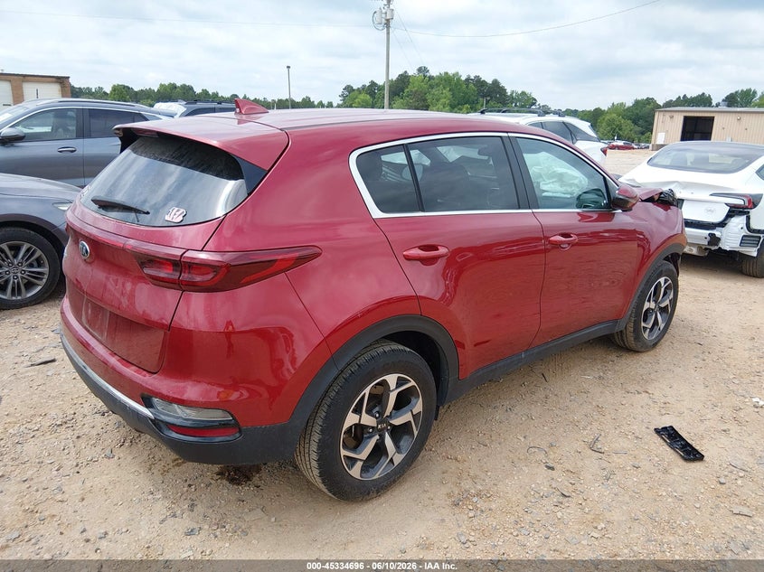 2021 Kia Sportage VIN KNDPM3AC9M7857508 IAAI salvage auction — FRONT END, Salvage (North Carolina), sold $2,750 on 2026-07-27 (photo 4)