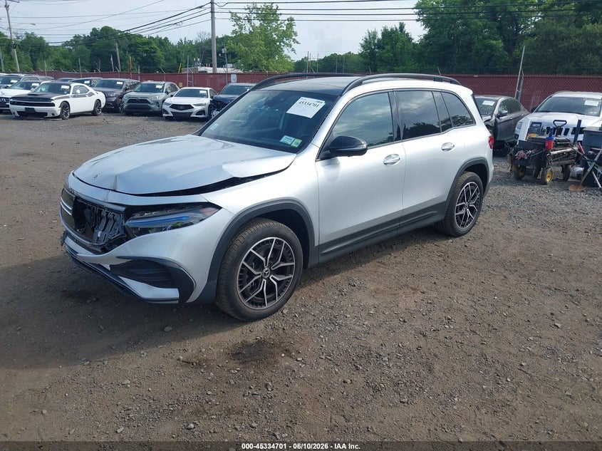 2023 Mercedes-benz Eqb VIN W1N9M1DB3PN039765 IAAI salvage auction — FRONT END, Salvage Title, sold $13,200 on 2026-08-05 (photo 2)