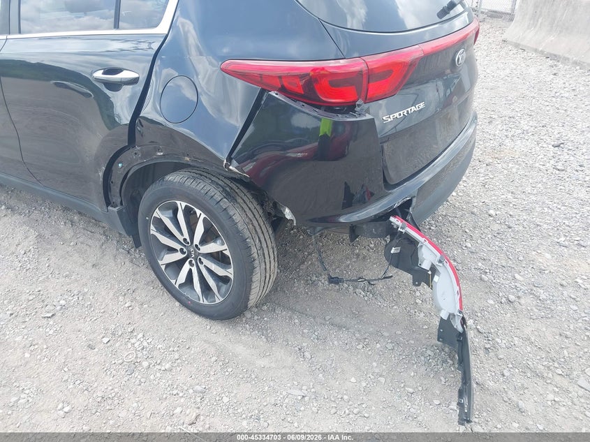 2018 Kia Sportage VIN KNDPNCAC7J7420695 IAAI salvage auction — LEFT REAR, Salvage (Pennsylvania), sold $3,350 on 2026-07-28 (photo 6)