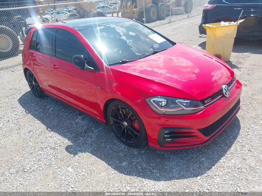 2020 Volkswagen Golf gti VIN 3VW6T7AU7LM014567 — IAAI salvage auction photo