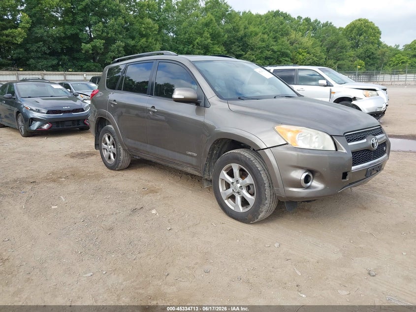 2010 Toyota Rav4 VIN JTMDK4DV2AD013934 IAAI salvage auction — LEFT FRONT, Salvage (Tennessee), sold $825 on 2026-07-09 (photo 1)