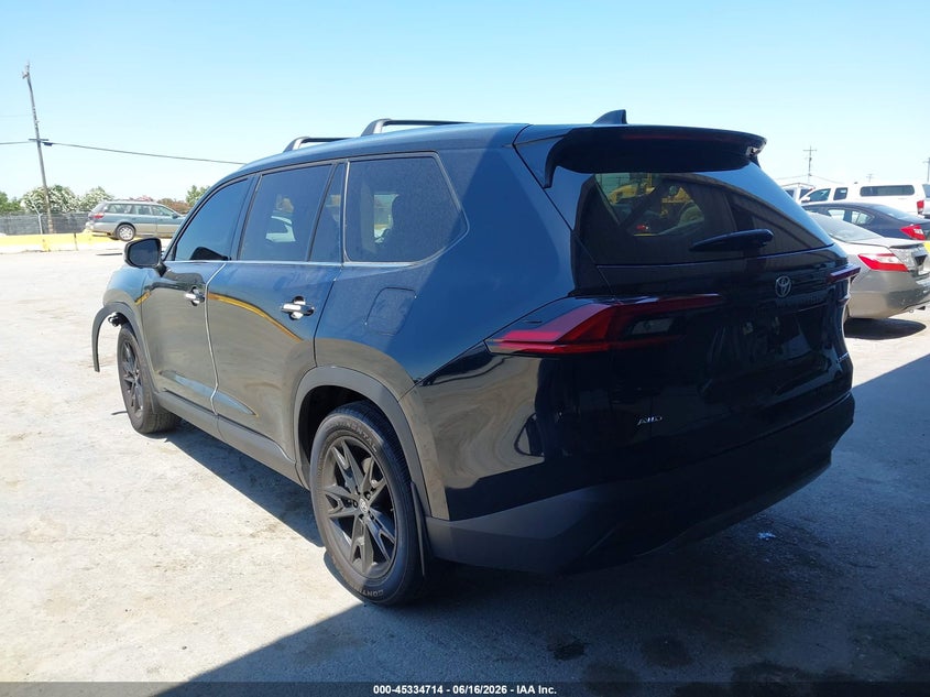 2026 Toyota Highlander VIN 5TDAAAB57TS108682 IAAI salvage auction — RIGHT FRONT, Salvage (California), sold $29,750 on 2026-07-05 (photo 3)