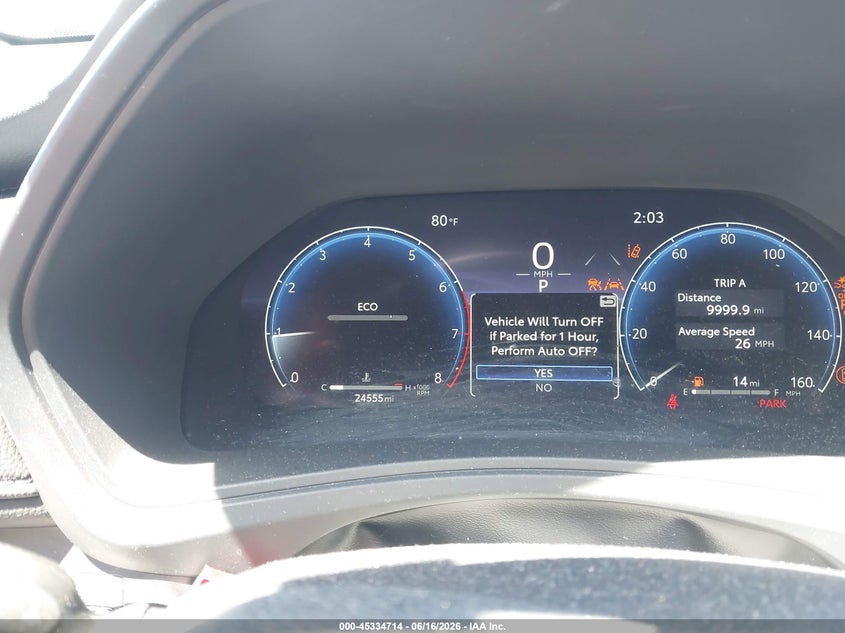 2026 Toyota Highlander VIN 5TDAAAB57TS108682 IAAI salvage auction — RIGHT FRONT, Salvage (California), sold $29,750 on 2026-07-05 (photo 7)