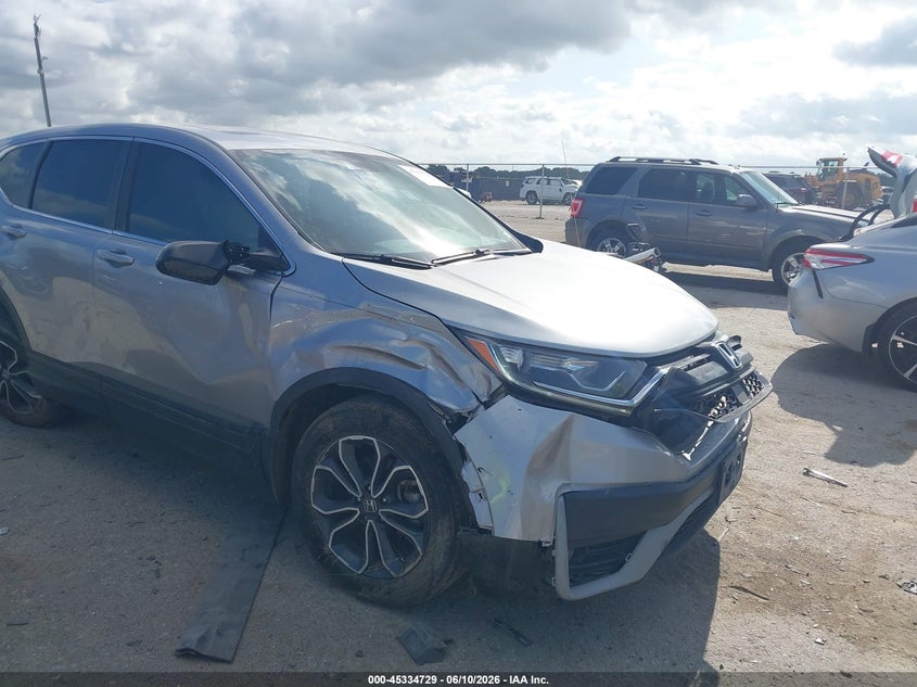 2020 Honda Cr-v VIN 7FARW1H87LE023193 IAAI salvage auction — RIGHT FRONT, Salvage Title, sold $4,650 on 2026-07-28 (photo 6)