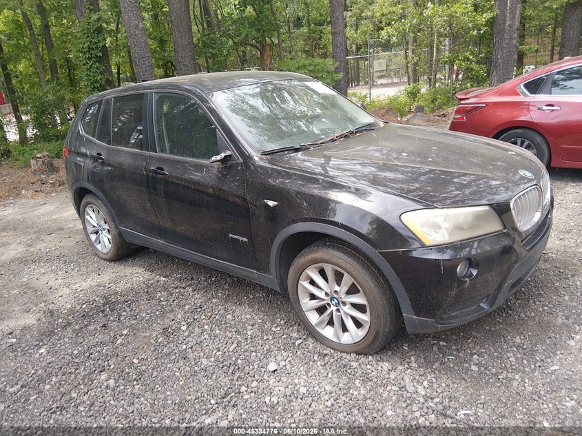 2014 BMW X3 VIN 5UXWX9C56E0D19297 IAAI salvage auction — NORMAL WEAR, Clear (Virginia), sold $475 on 2026-07-21 (photo 1)