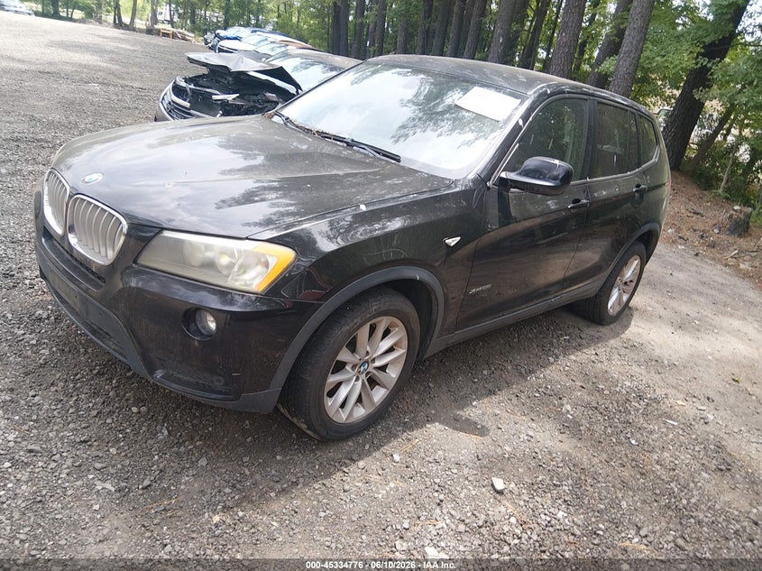 2014 BMW X3 VIN 5UXWX9C56E0D19297 IAAI salvage auction — NORMAL WEAR, Clear (Virginia), sold $475 on 2026-07-21 (photo 2)