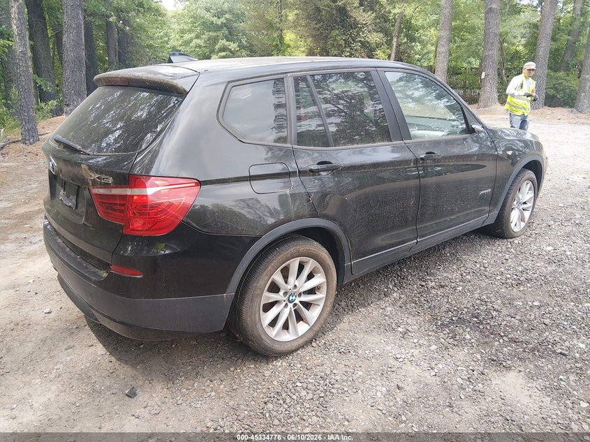 2014 BMW X3 VIN 5UXWX9C56E0D19297 IAAI salvage auction — NORMAL WEAR, Clear (Virginia), sold $475 on 2026-07-21 (photo 4)