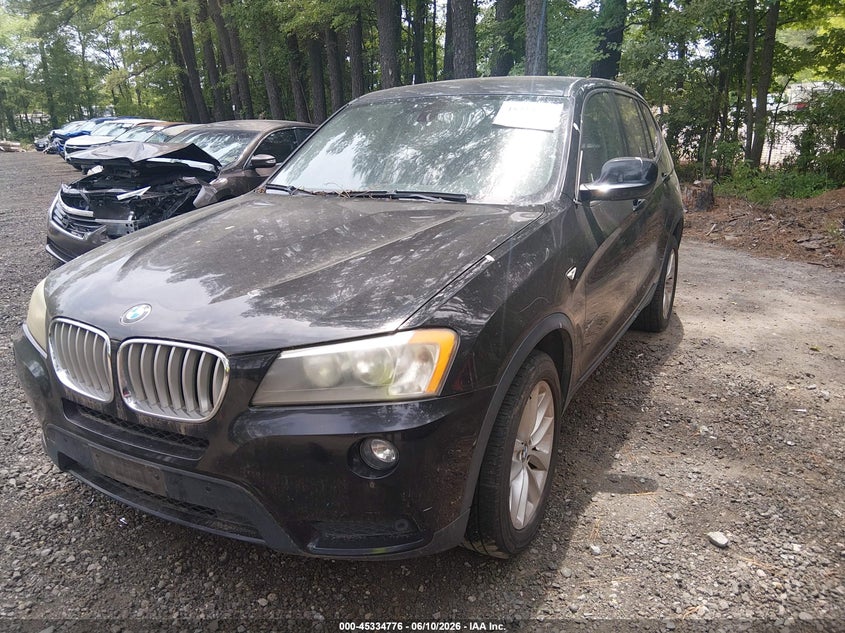2014 BMW X3 VIN 5UXWX9C56E0D19297 IAAI salvage auction — NORMAL WEAR, Clear (Virginia), sold $475 on 2026-07-21 (photo 6)