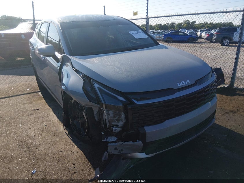 2026 Kia Sportage VIN 5XYK33DF5TG348472 — IAAI salvage auction photo