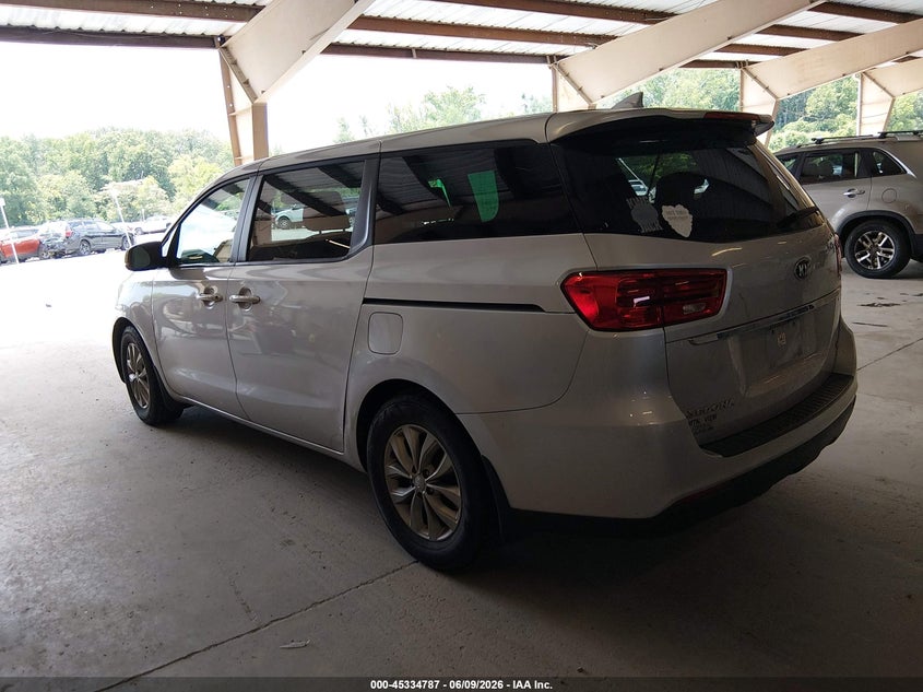 2020 Kia SEDONA VIN KNDMB5C19L6619596 IAAI salvage auction — LEFT SIDE, Clear (Tennessee), sold $2,675 on 2026-07-16 (photo 3)