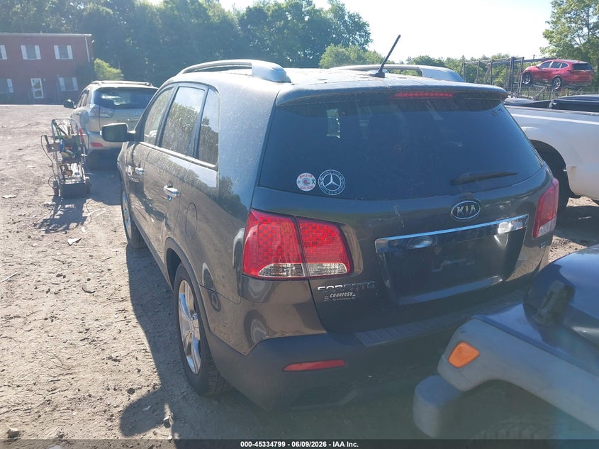 2012 Kia Sorento VIN 5XYKU3A64CG305923 IAAI salvage auction — NORMAL WEAR, Salvage Title, sold $450 on 2026-07-21 (photo 3)