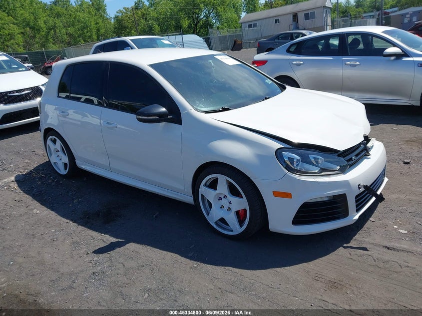 2012 Volkswagen Golf r VIN WVWPF7AJXCW218929 IAAI salvage auction — FRONT END, Wait Title, sold $3,150 on 2026-08-13 (photo 1)