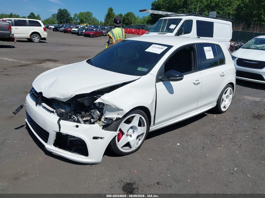 2012 Volkswagen Golf r VIN WVWPF7AJXCW218929 IAAI salvage auction — FRONT END, Wait Title, sold $3,150 on 2026-08-13 (photo 2)