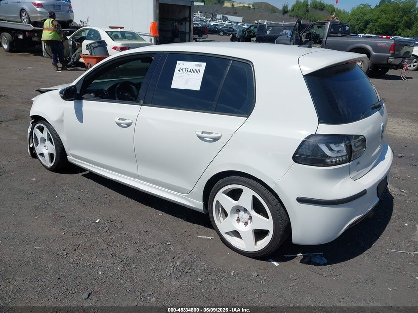 2012 Volkswagen Golf r VIN WVWPF7AJXCW218929 IAAI salvage auction — FRONT END, Wait Title, sold $3,150 on 2026-08-13 (photo 3)