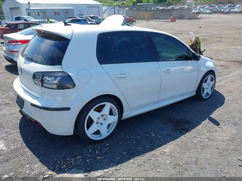 2012 Volkswagen Golf r VIN WVWPF7AJXCW218929 IAAI salvage auction — FRONT END, Wait Title, sold $3,150 on 2026-08-13 (photo 4)