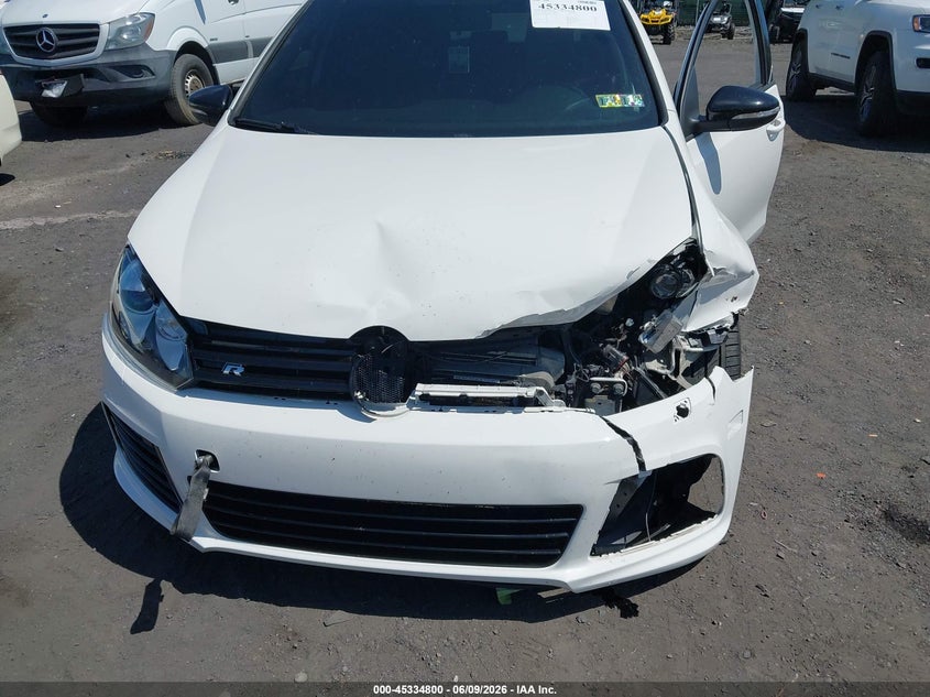 2012 Volkswagen Golf r VIN WVWPF7AJXCW218929 IAAI salvage auction — FRONT END, Wait Title, sold $3,150 on 2026-08-13 (photo 6)