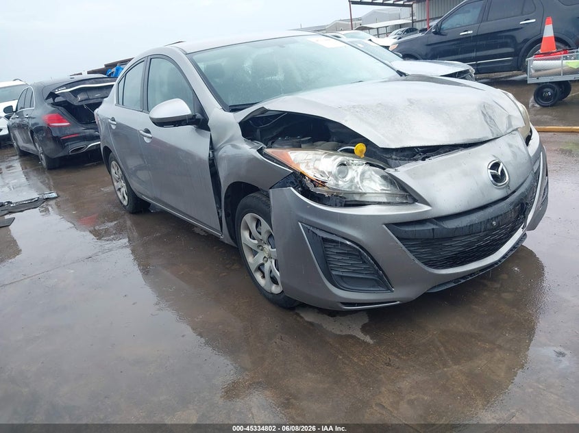 2011 Mazda 3 VIN JM1BL1UFXB1496037 IAAI salvage auction — FRONT END, Original (Texas), sold $275 on 2026-07-28 (photo 1)