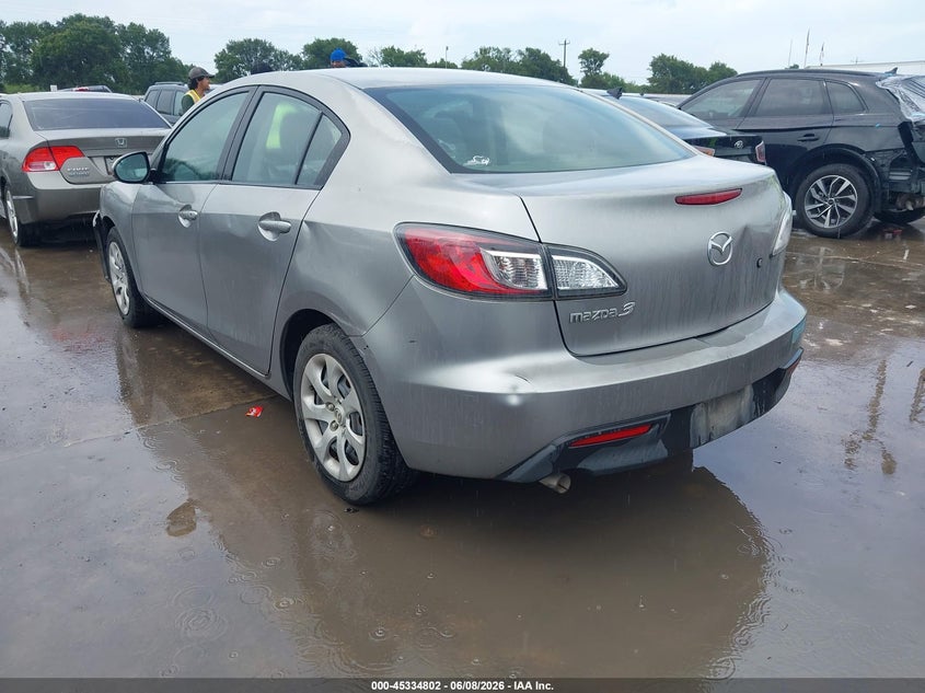 2011 Mazda 3 VIN JM1BL1UFXB1496037 IAAI salvage auction — FRONT END, Original (Texas), sold $275 on 2026-07-28 (photo 3)