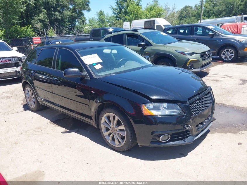 2012 Audi A3 VIN WAUBJAFM0CA010156 IAAI salvage auction — LEFT SIDE, Salvage (Missouri), sold $725 on 2026-07-15 (photo 1)