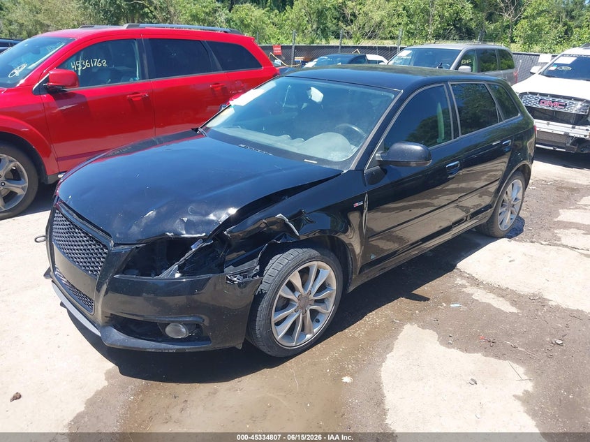 2012 Audi A3 VIN WAUBJAFM0CA010156 IAAI salvage auction — LEFT SIDE, Salvage (Missouri), sold $725 on 2026-07-15 (photo 2)