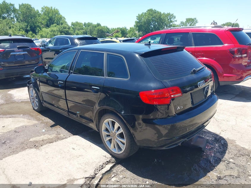 2012 Audi A3 VIN WAUBJAFM0CA010156 IAAI salvage auction — LEFT SIDE, Salvage (Missouri), sold $725 on 2026-07-15 (photo 3)