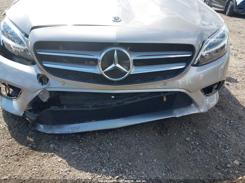 2020 Mercedes-benz C-klasse VIN W1KWF8DB1LR574986 IAAI salvage auction — FRONT & REAR, Salvage (South Carolina), sold $525 on 2026-07-29 (photo 6)