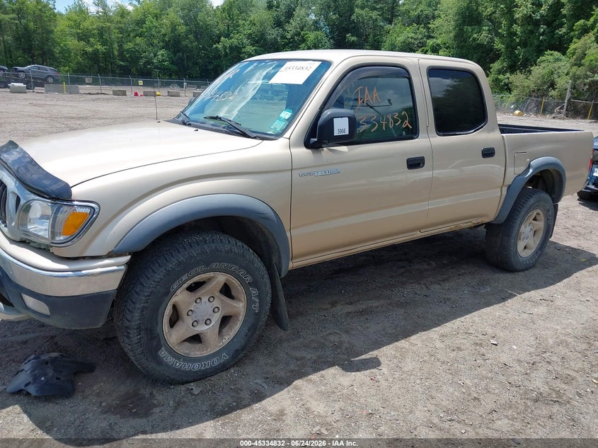 2001 Toyota Tacoma VIN 5TEHN72N31Z877444 IAAI salvage auction — ALL OVER, Clear (Massachusetts), sold $1,200 on 2026-07-14 (photo 2)