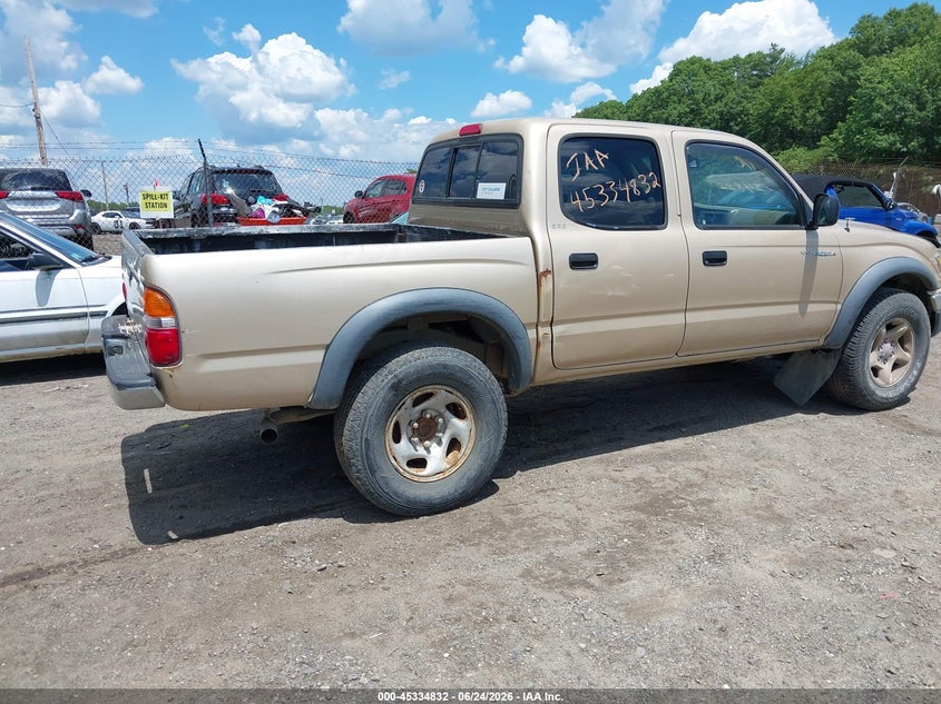 2001 Toyota Tacoma VIN 5TEHN72N31Z877444 IAAI salvage auction — ALL OVER, Clear (Massachusetts), sold $1,200 on 2026-07-14 (photo 4)