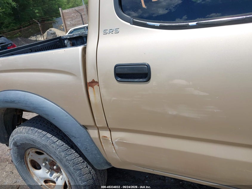 2001 Toyota Tacoma VIN 5TEHN72N31Z877444 IAAI salvage auction — ALL OVER, Clear (Massachusetts), sold $1,200 on 2026-07-14 (photo 6)