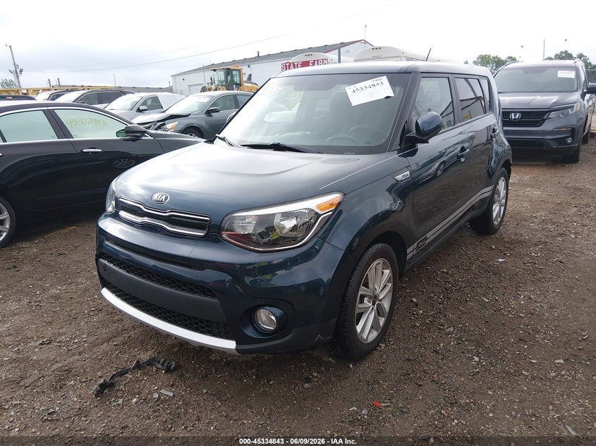 2018 Kia Soul VIN KNDJP3A59J7553556 IAAI salvage auction — REAR END, Clear (Indiana), sold $1,950 on 2026-07-29 (photo 2)