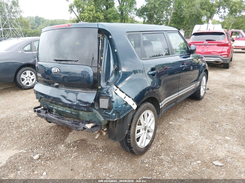 2018 Kia Soul VIN KNDJP3A59J7553556 IAAI salvage auction — REAR END, Clear (Indiana), sold $1,950 on 2026-07-29 (photo 4)