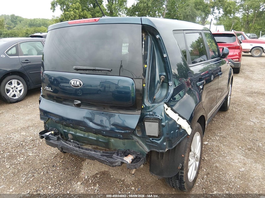 2018 Kia Soul VIN KNDJP3A59J7553556 IAAI salvage auction — REAR END, Clear (Indiana), sold $1,950 on 2026-07-29 (photo 6)