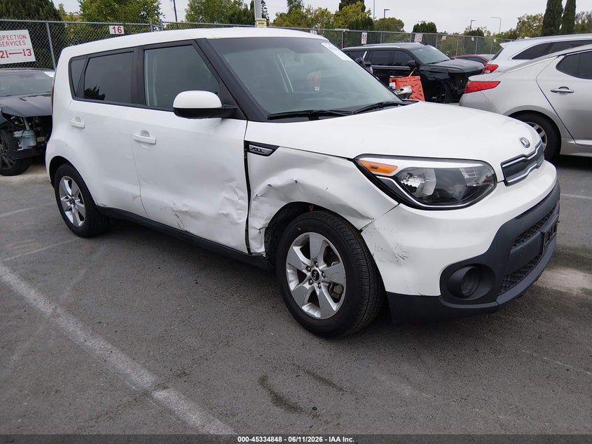 2017 Kia Soul VIN KNDJN2A21H7464175 IAAI salvage auction — RIGHT FRONT, Salvage (California), sold $25 on 2026-07-30 (photo 1)