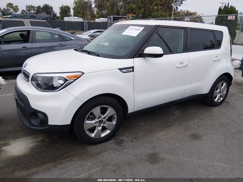 2017 Kia Soul VIN KNDJN2A21H7464175 IAAI salvage auction — RIGHT FRONT, Salvage (California), sold $25 on 2026-07-30 (photo 2)