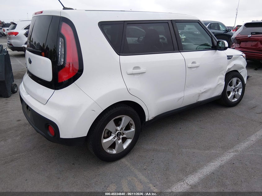 2017 Kia Soul VIN KNDJN2A21H7464175 IAAI salvage auction — RIGHT FRONT, Salvage (California), sold $25 on 2026-07-30 (photo 4)