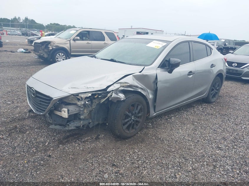 2014 Mazda 3 VIN JM1BM1W76E1192906 IAAI salvage auction — FRONT END, Salvage (South Carolina), sold $725 on 2026-07-29 (photo 2)