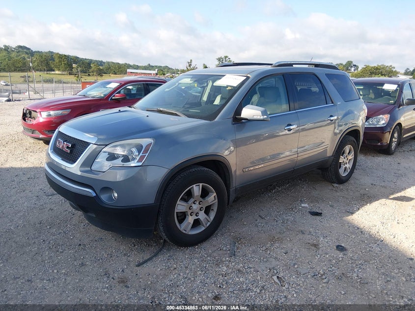 2008 Gmc Acadia VIN 1GKER33738J137921 IAAI salvage auction — LEFT SIDE, Clear (Arkansas), sold $1,125 on 2026-07-09 (photo 2)