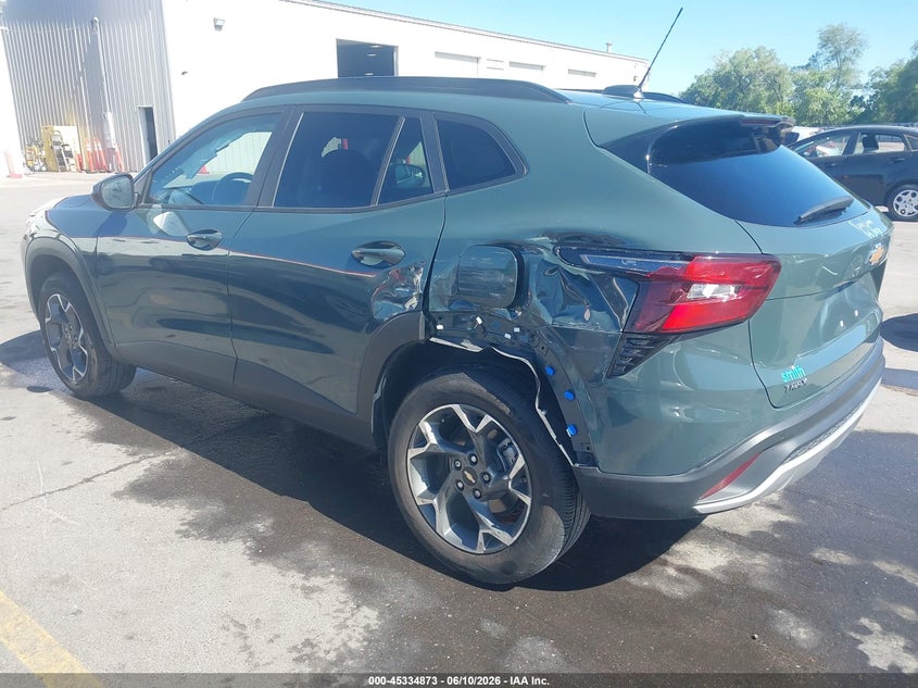 2025 Chevrolet Trax VIN KL77LHEP4SC131148 IAAI salvage auction — LEFT SIDE, Salvage (Idaho), sold $2,550 on 2026-07-16 (photo 3)