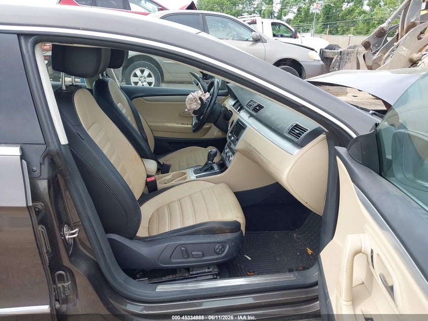 2014 Volkswagen Passat cc VIN WVWBN7AN5EE523991 IAAI salvage auction — FRONT END, Salvage Title, sold $300 on 2026-08-06 (photo 5)